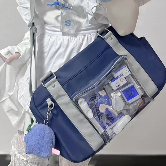 Uniform Ita Bag – Pipoo Original 3D Layered Student Commuter Backpack & Doll Bag | Large-Capacity Crossbody JK Uniform Ita Bag