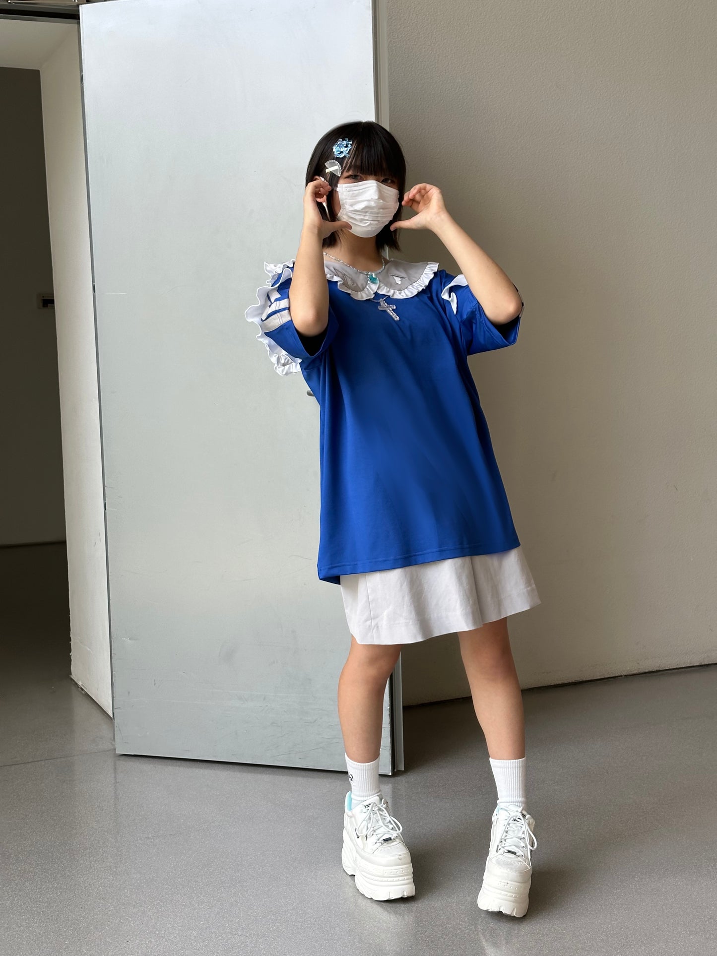 Pipoo & Anshinbyoutou collaboration T-shirt