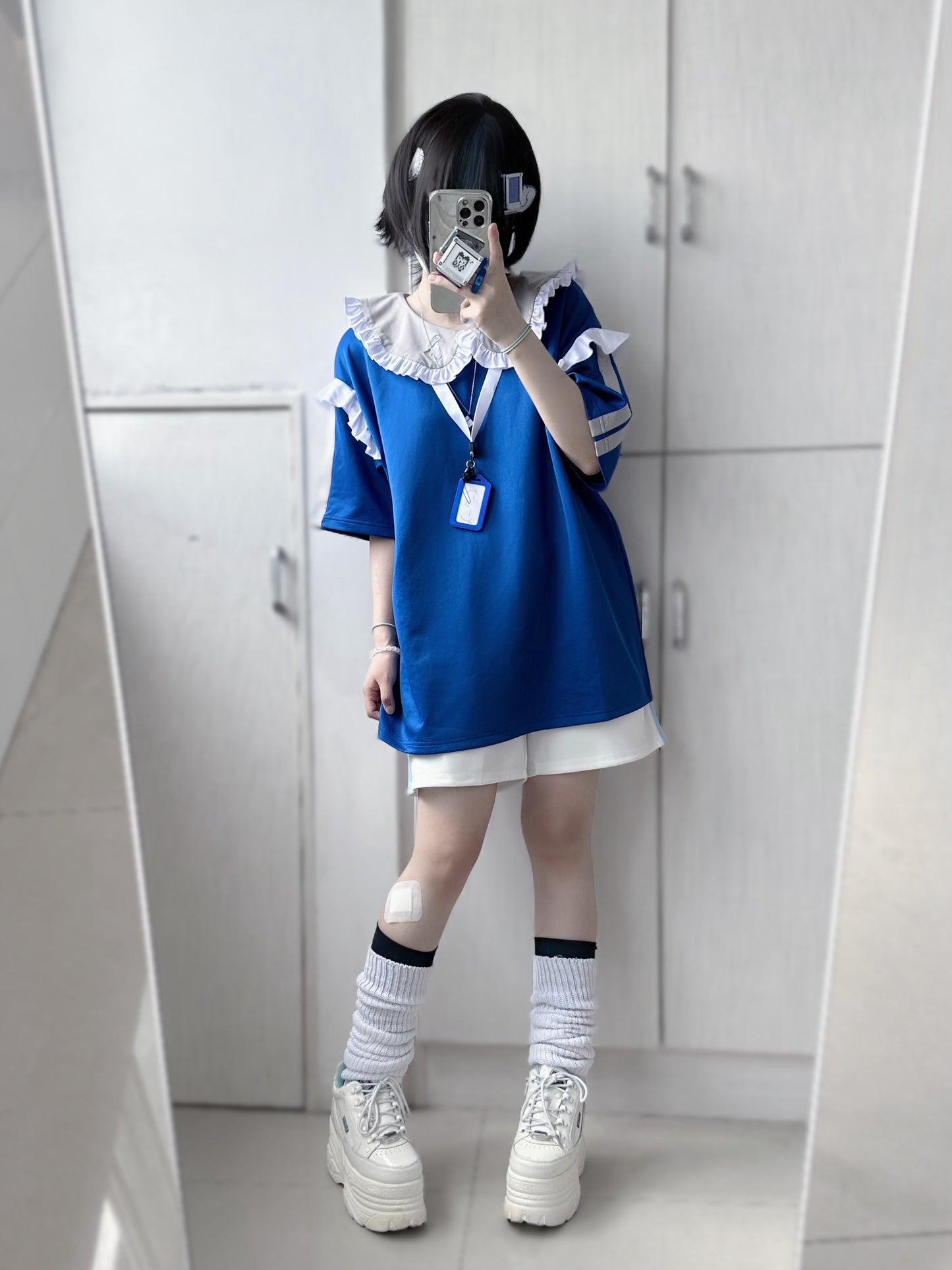 Pipoo & Anshinbyoutou collaboration T-shirt