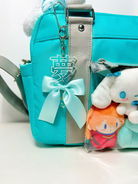 Dream Strawberry bow pendant