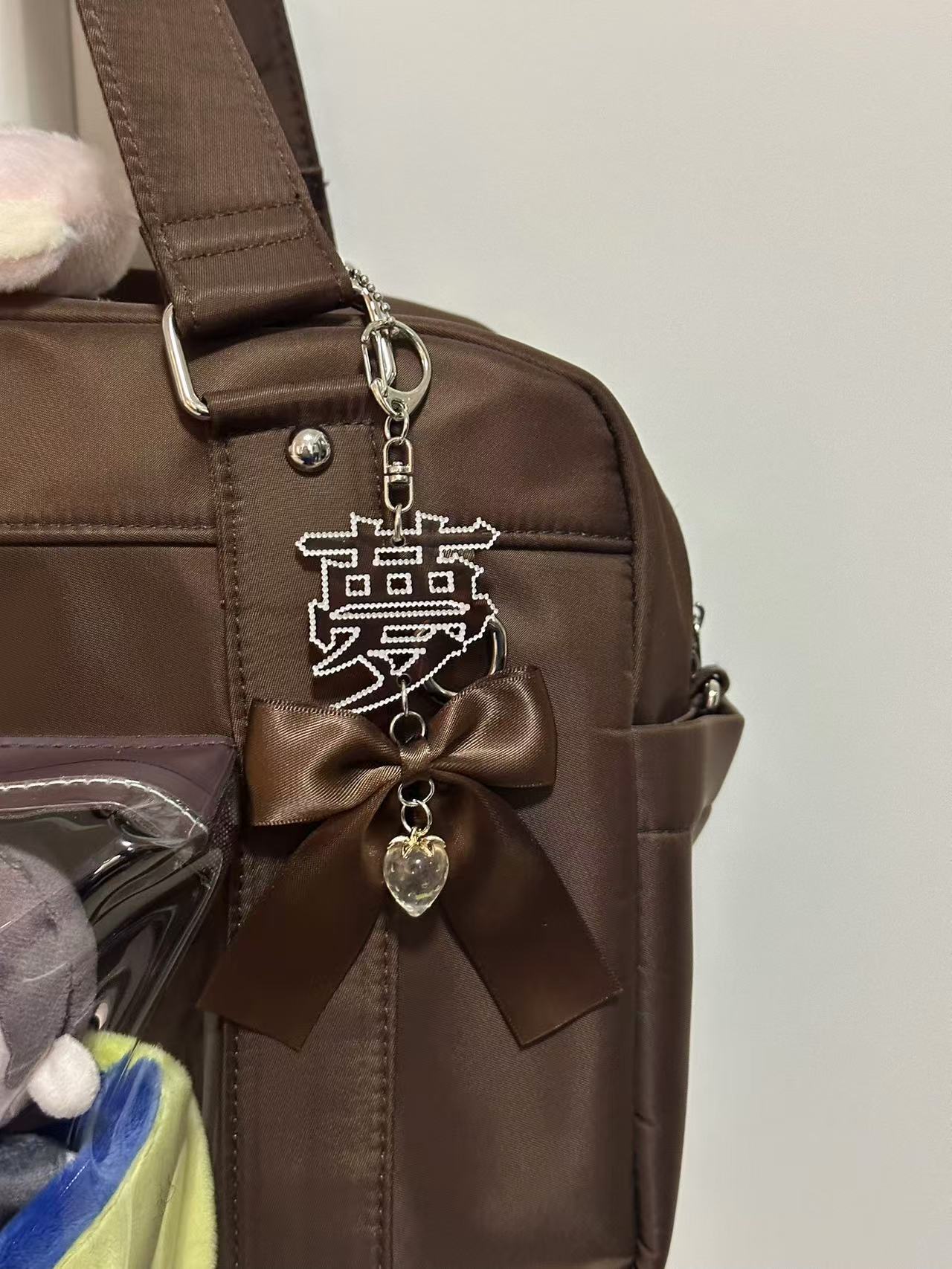 「ドリームストロベリーリボンペンダント」