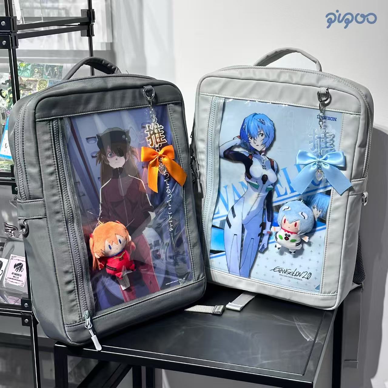 Computer Itabag - pipoo original student commuting iPad laptop folder 16-inch computer double-shoulder Itabag