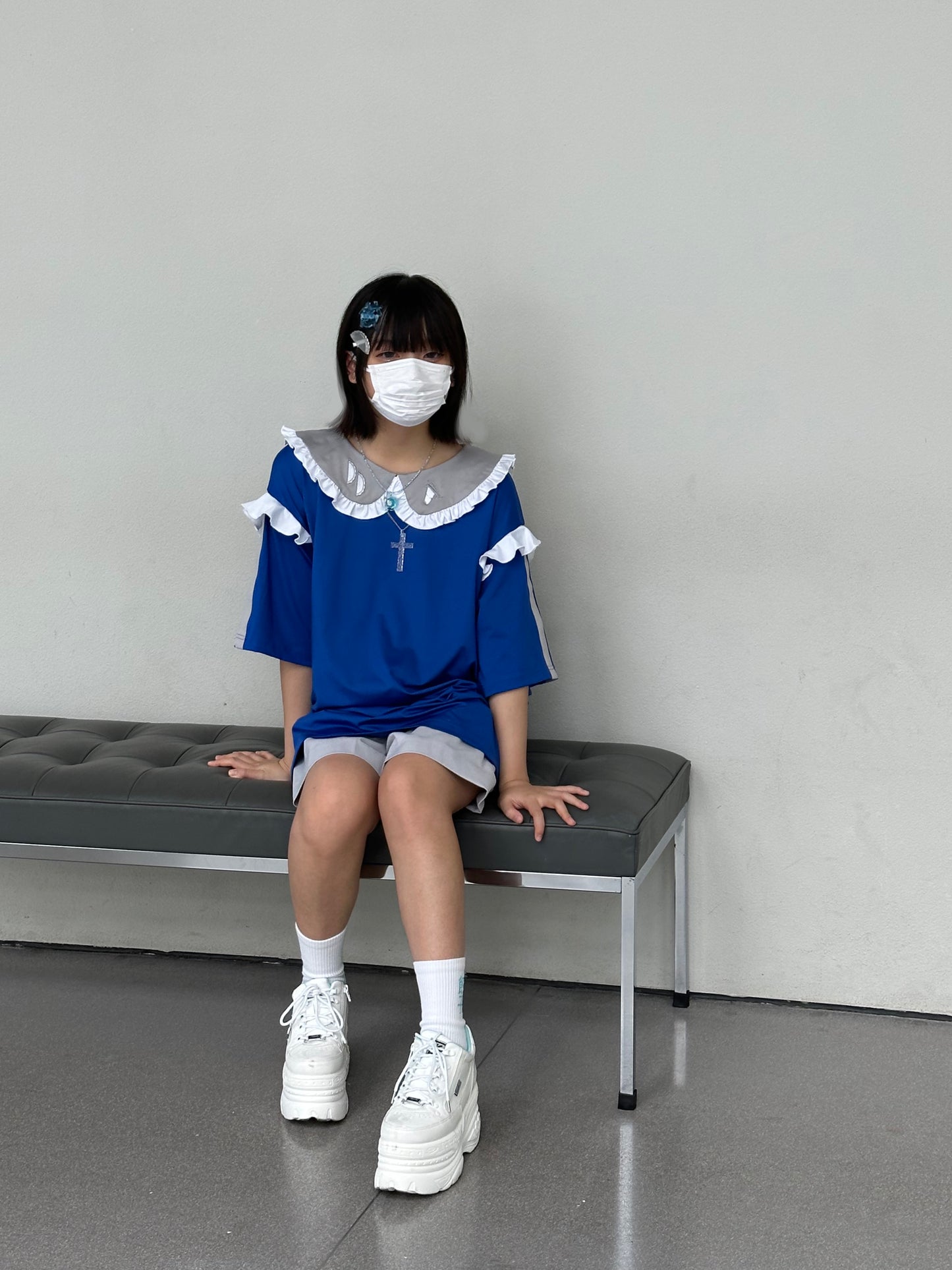 Pipoo & Anshinbyoutou collaboration T-shirt