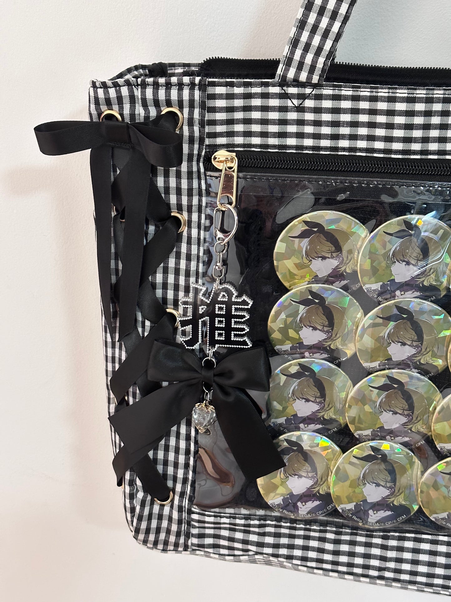 推しストロベリーボウペンダント