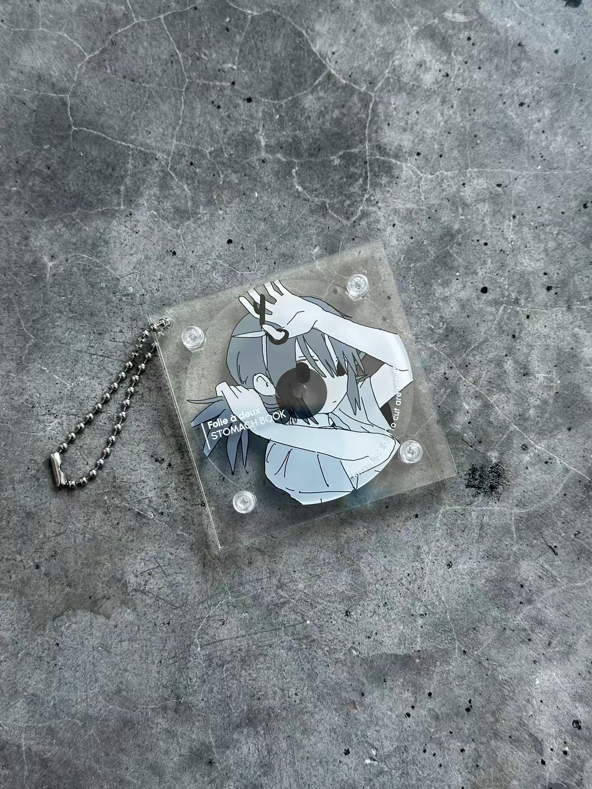 米粥 你的歌CD唱片亚克挂件 产品图（一）