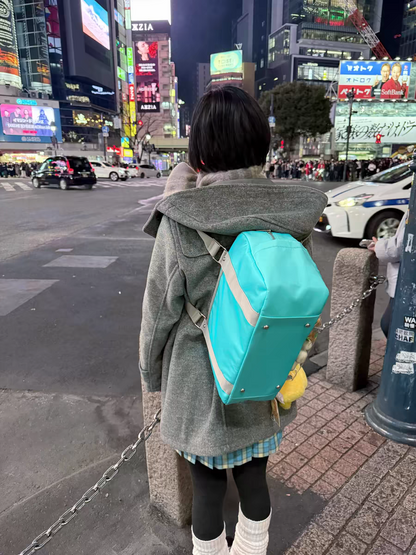制服痛 – Pipooオリジナル 立体多層構造 大容量通学ショルダーバッグ・ぬいバッグ・JK制服風痛バッグ