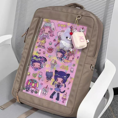 Computer Itabag - pipoo original student commuting iPad laptop folder 16-inch computer double-shoulder Itabag