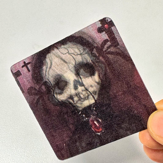 Mutation - Original Illustration OC of Alice in Deep Well, Anime Merchandise Creative Square Card, Variable Holographic Card