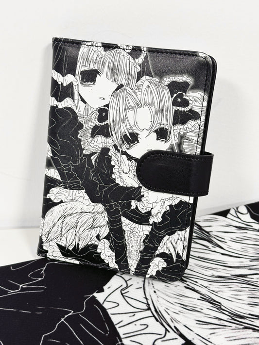 PiPOO × ISEYA - Japanese Illustrator Collaboration Lolita Gothic Angel Passport Holder, Card Wallet