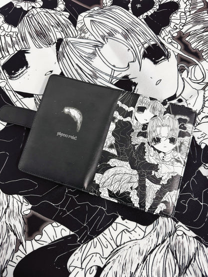PiPOO × ISEYA - Japanese Illustrator Collaboration Lolita Gothic Angel Passport Holder, Card Wallet