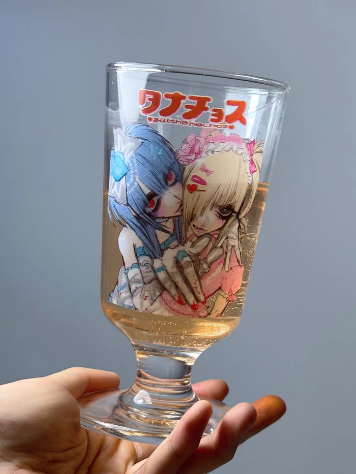 HurryGarnet 芭菲杯 玻璃矮脚杯 产品图2
