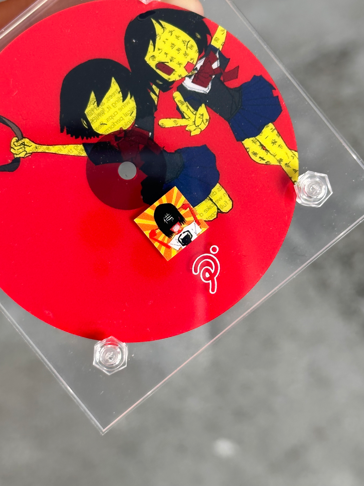 勤劳勇敢 你的歌CD唱片亚克挂件 产品图（二）