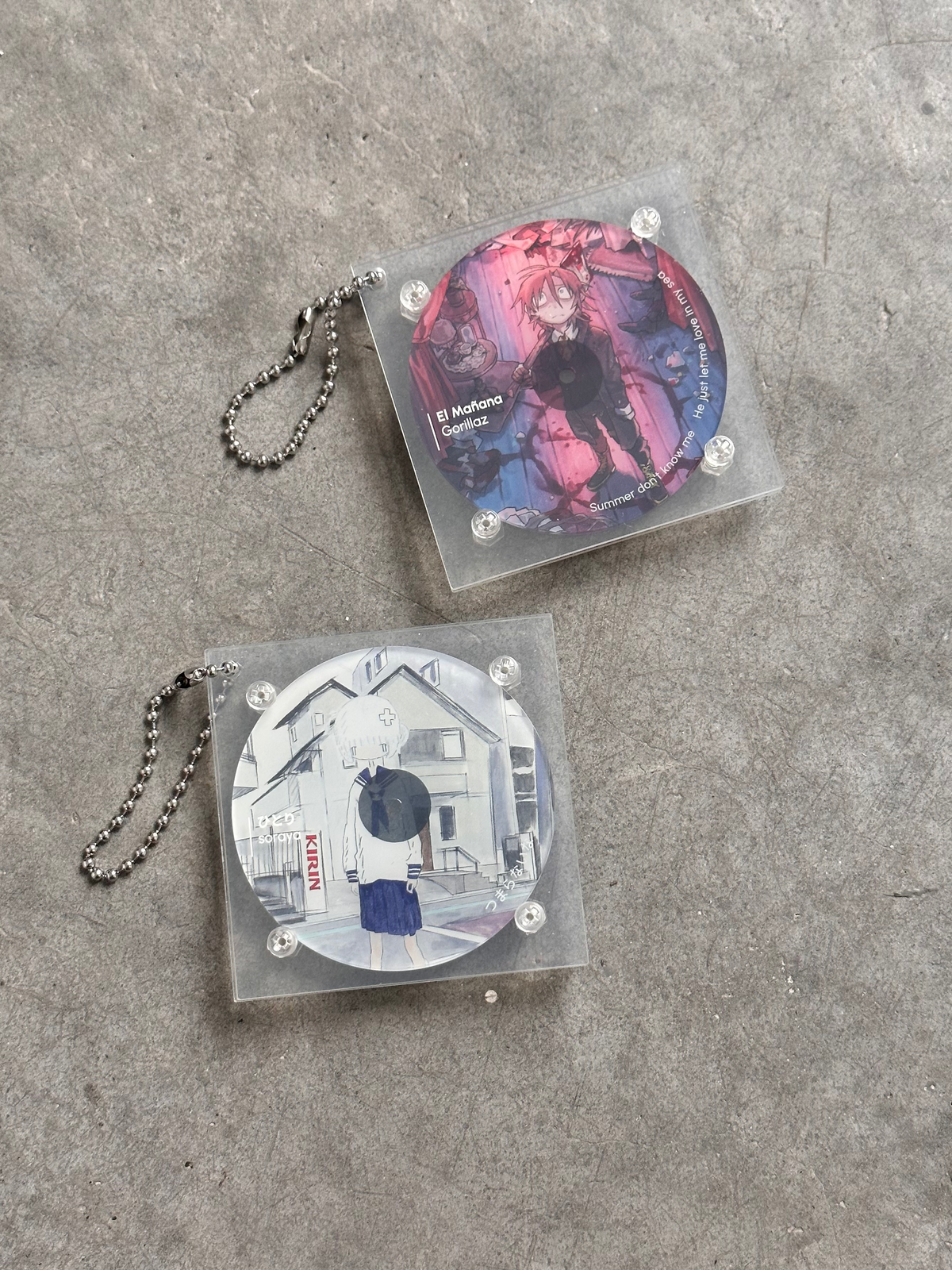 打雷打人 你的歌CD唱片亚克挂件 产品图（二）