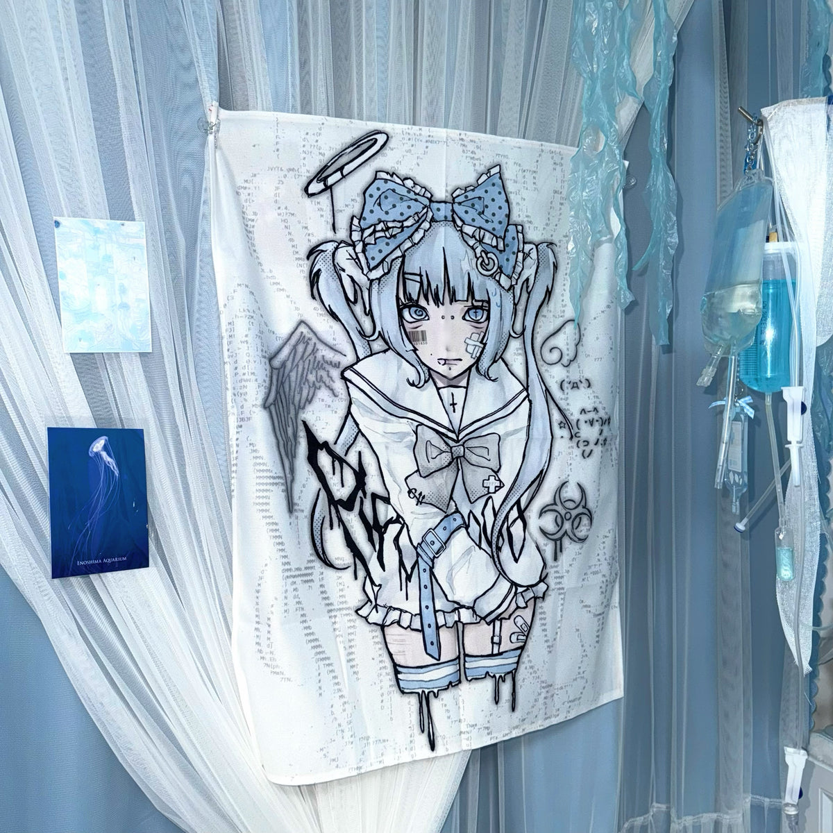 Teraji 水色天使挂布 产品图2