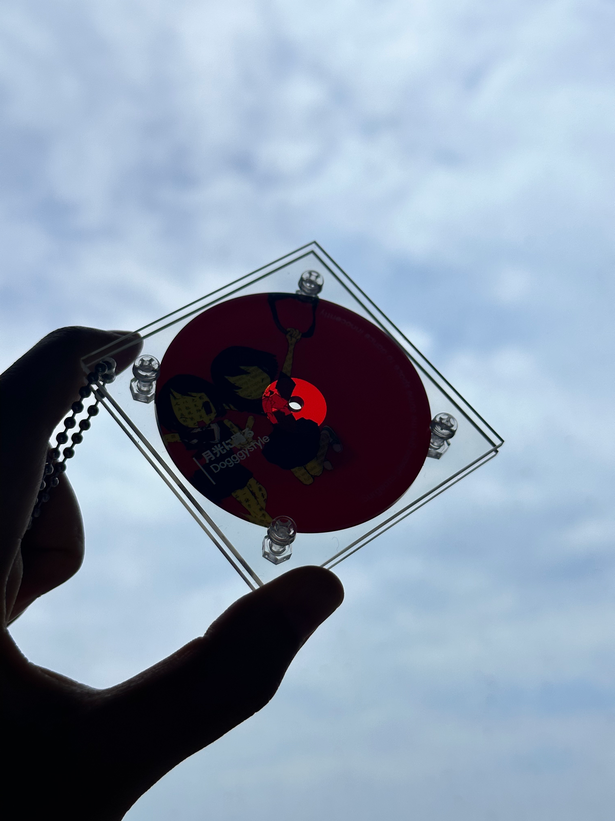 勤劳勇敢 你的歌CD唱片亚克挂件 产品图（三）