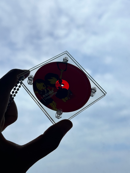 勤劳勇敢 你的歌CD唱片亚克挂件 产品图（三）