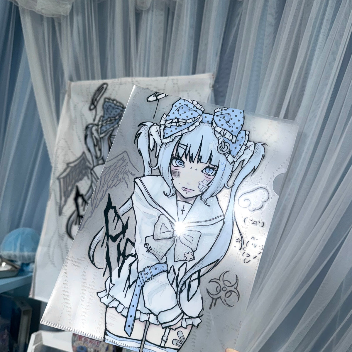 Teraji 水色天使A4文件夹 产品图4
