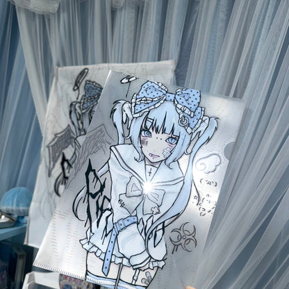 Teraji 水色天使A4文件夹 产品图4