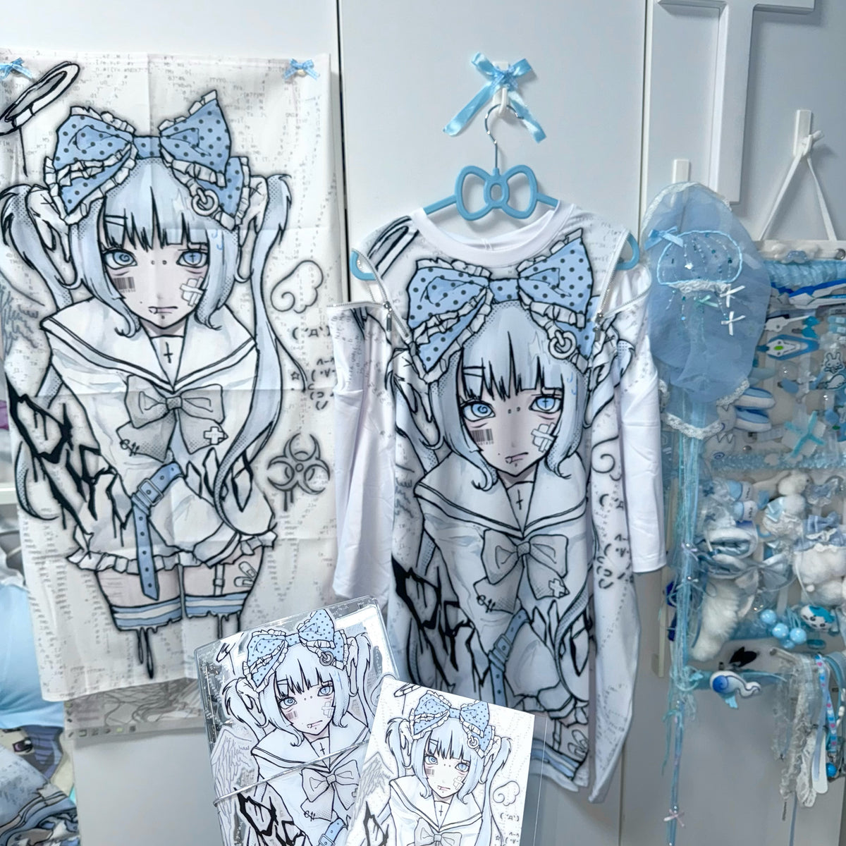 Teraji 水色天使挂布 产品图5