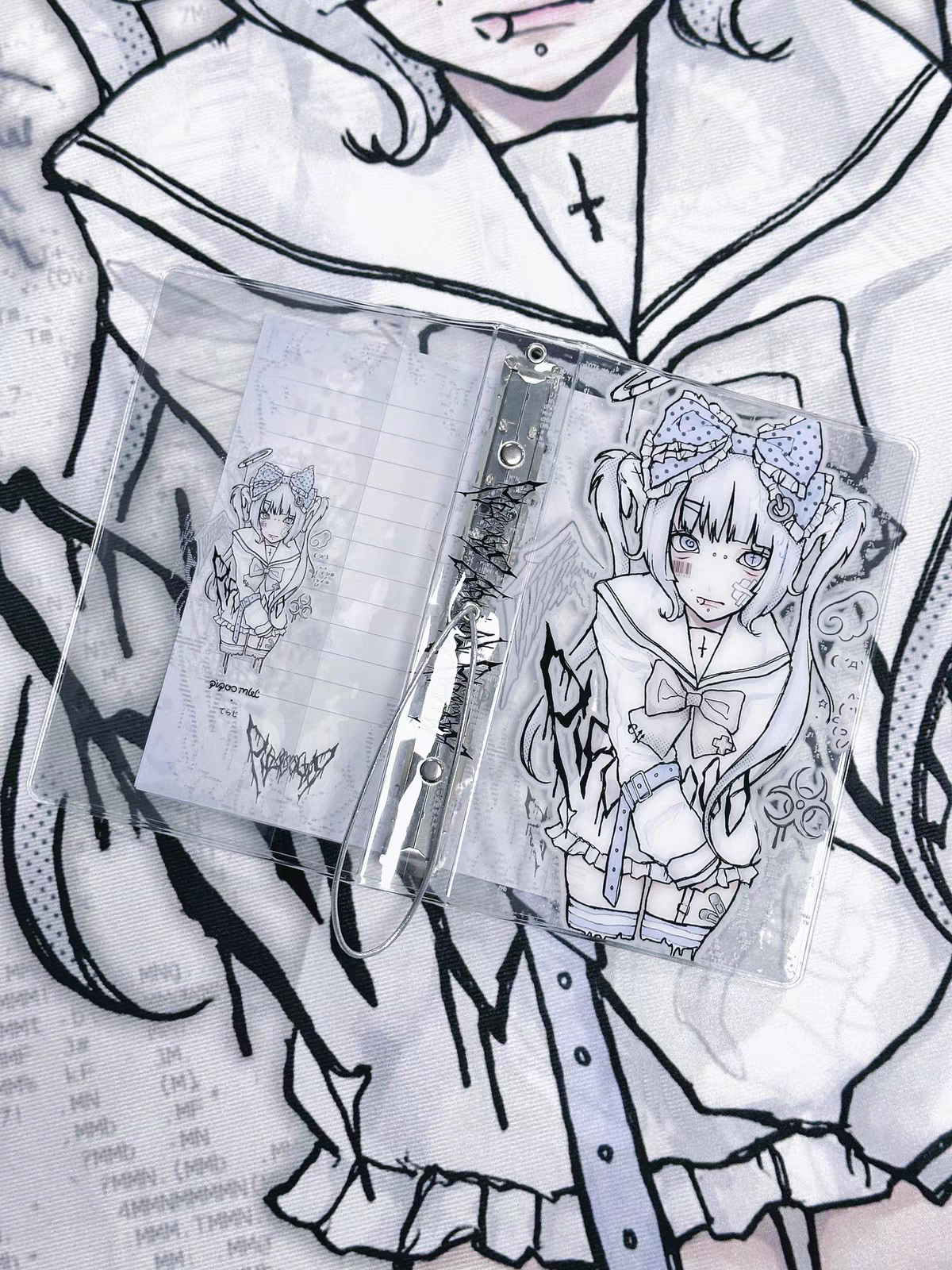Teraji 水色天使透明活页本 产品图6