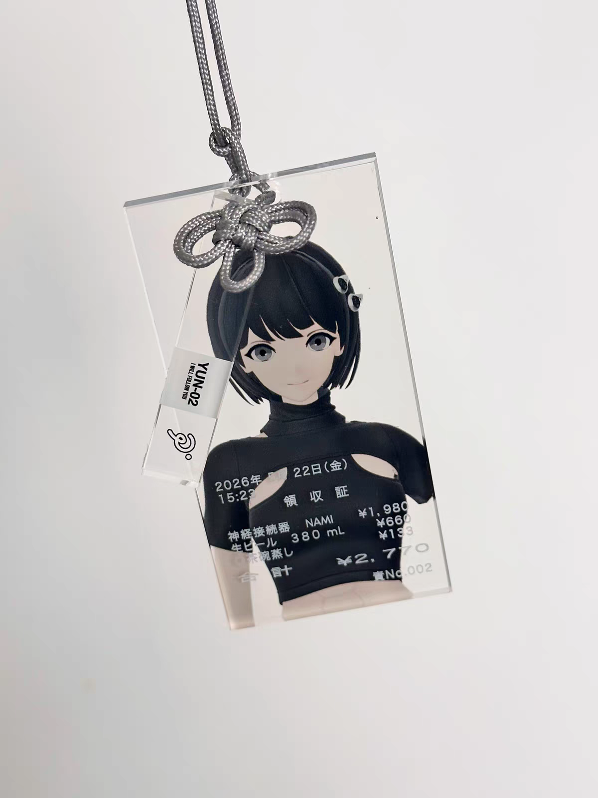 YUN-02 领收平安御守小票挂件 产品图（三）