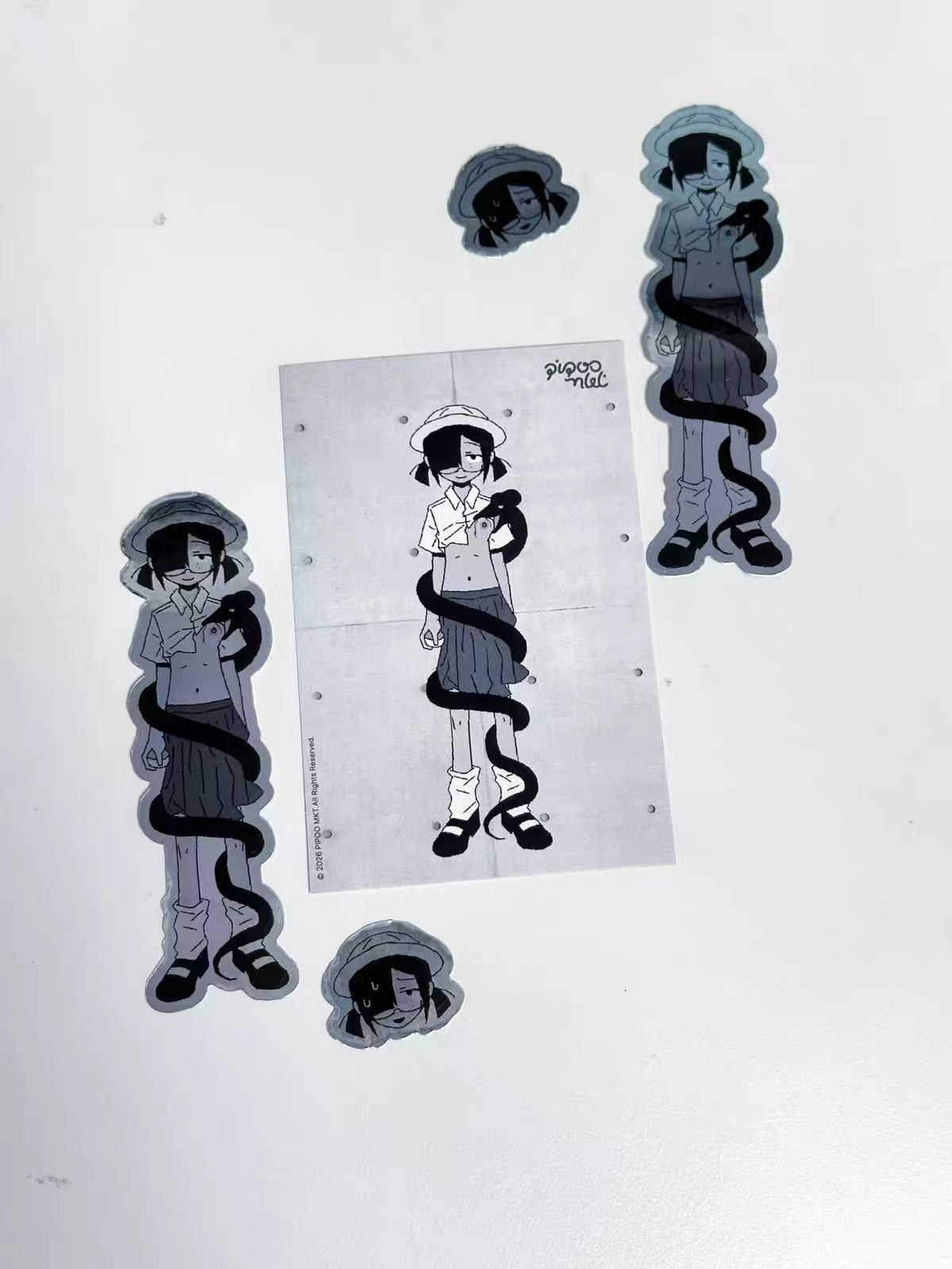 Bitten Sparkling Warm Water Sticker 01
