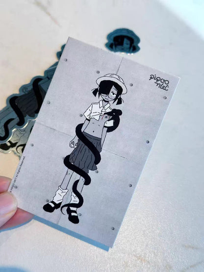 Bitten Sparkling Warm Water Sticker 04