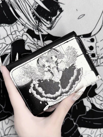 PiPOO x ISEYA gothic angel card wallet 01