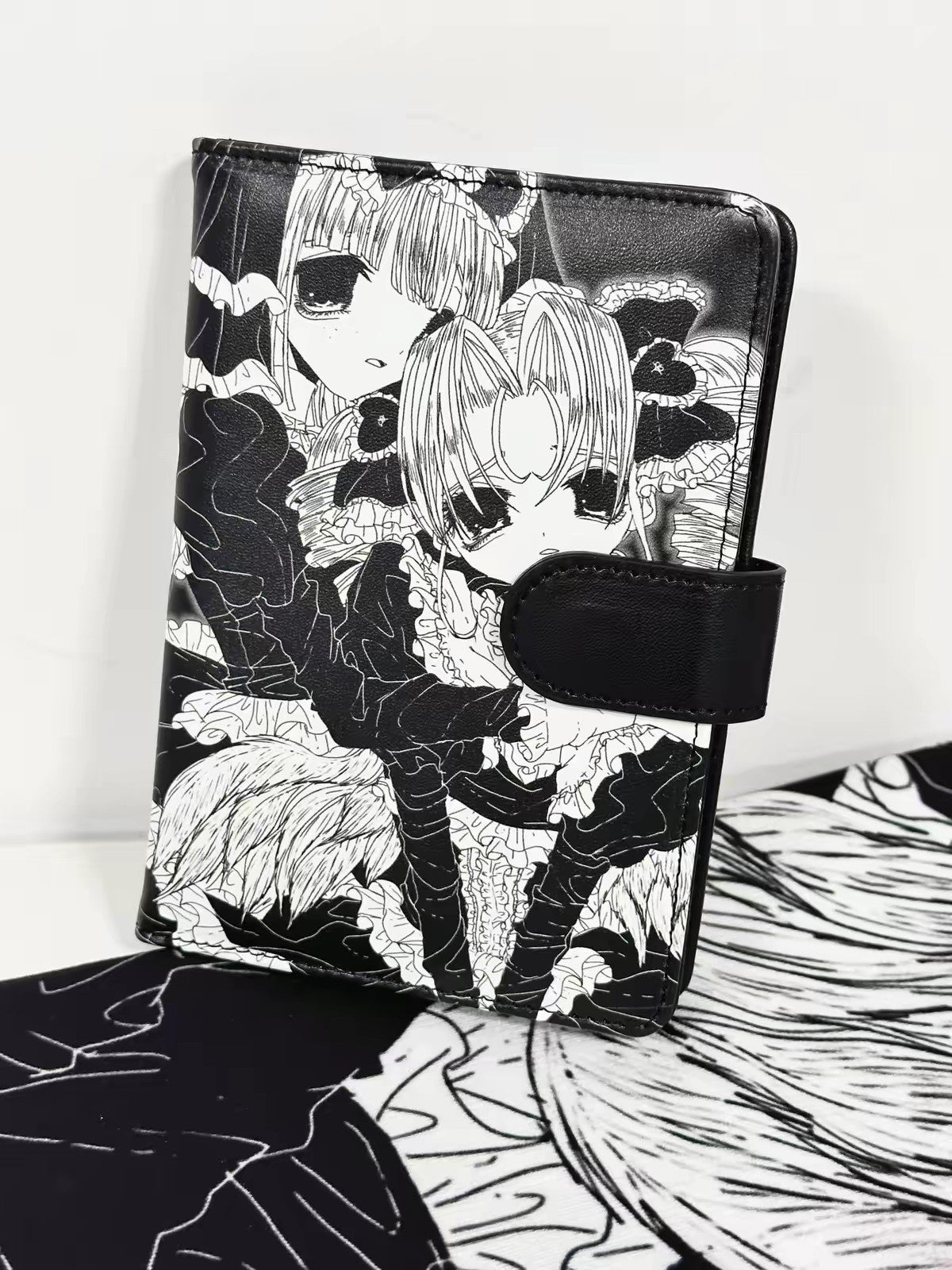 PiPOO x ISEYA gothic angel passport holder 03