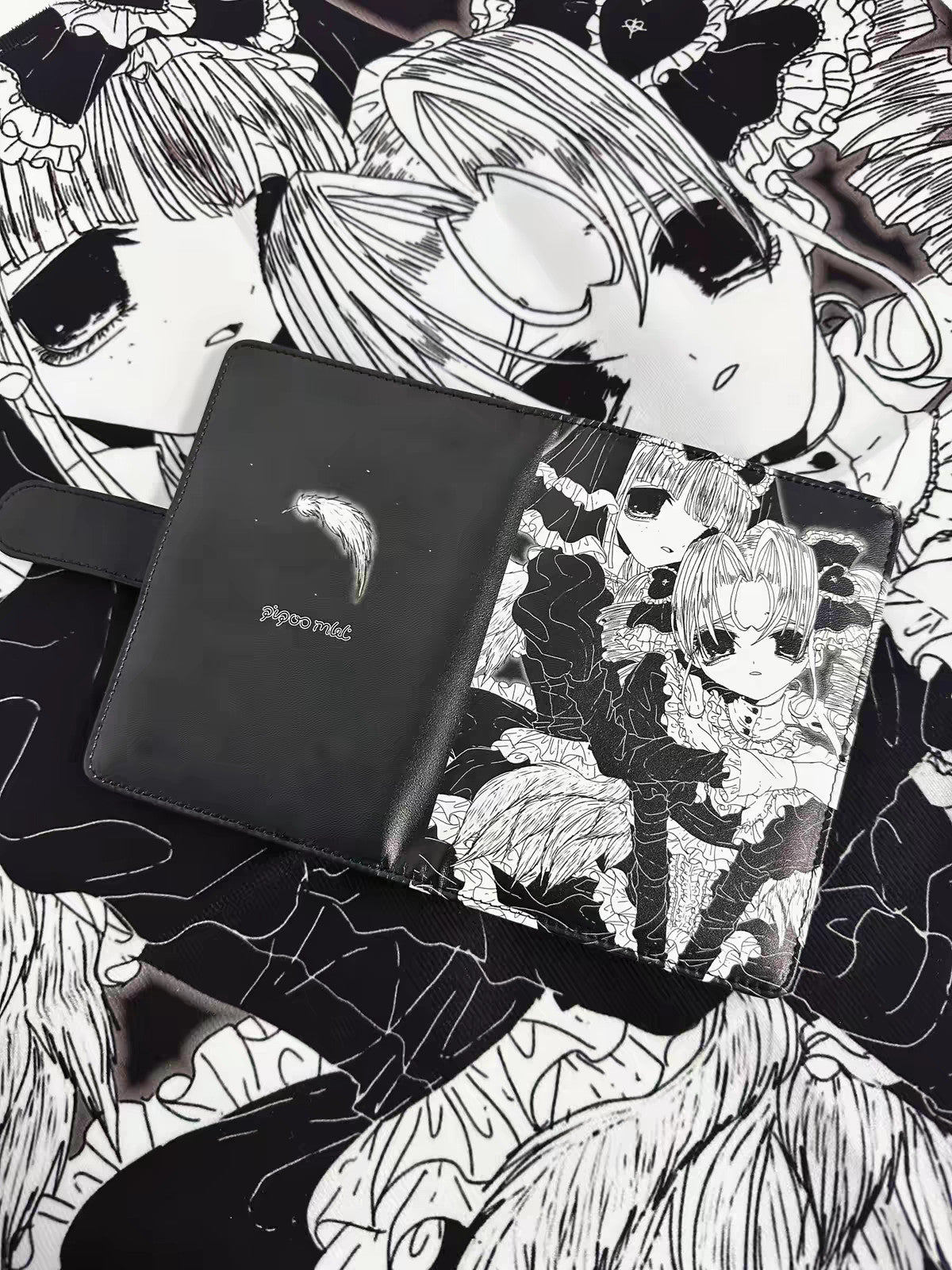 PiPOO x ISEYA gothic angel passport holder 04