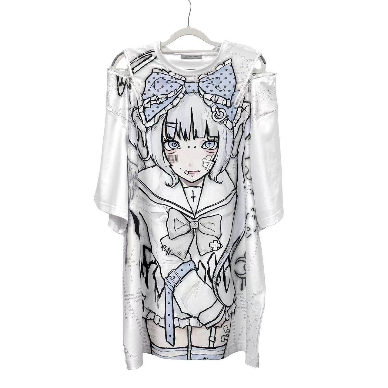 Teraji angel t-shirt on hanger - front