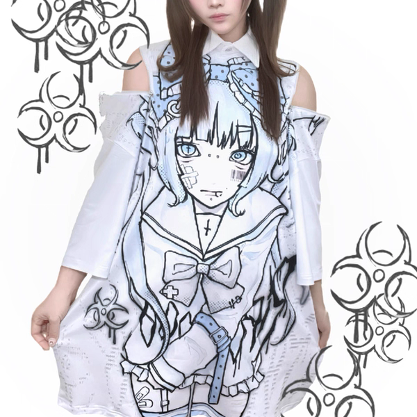 Teraji angel t-shirt alternative angle front
